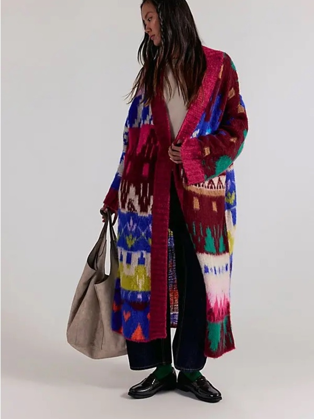Free People Folk Song Maxi Cardigan | 💎 Rare